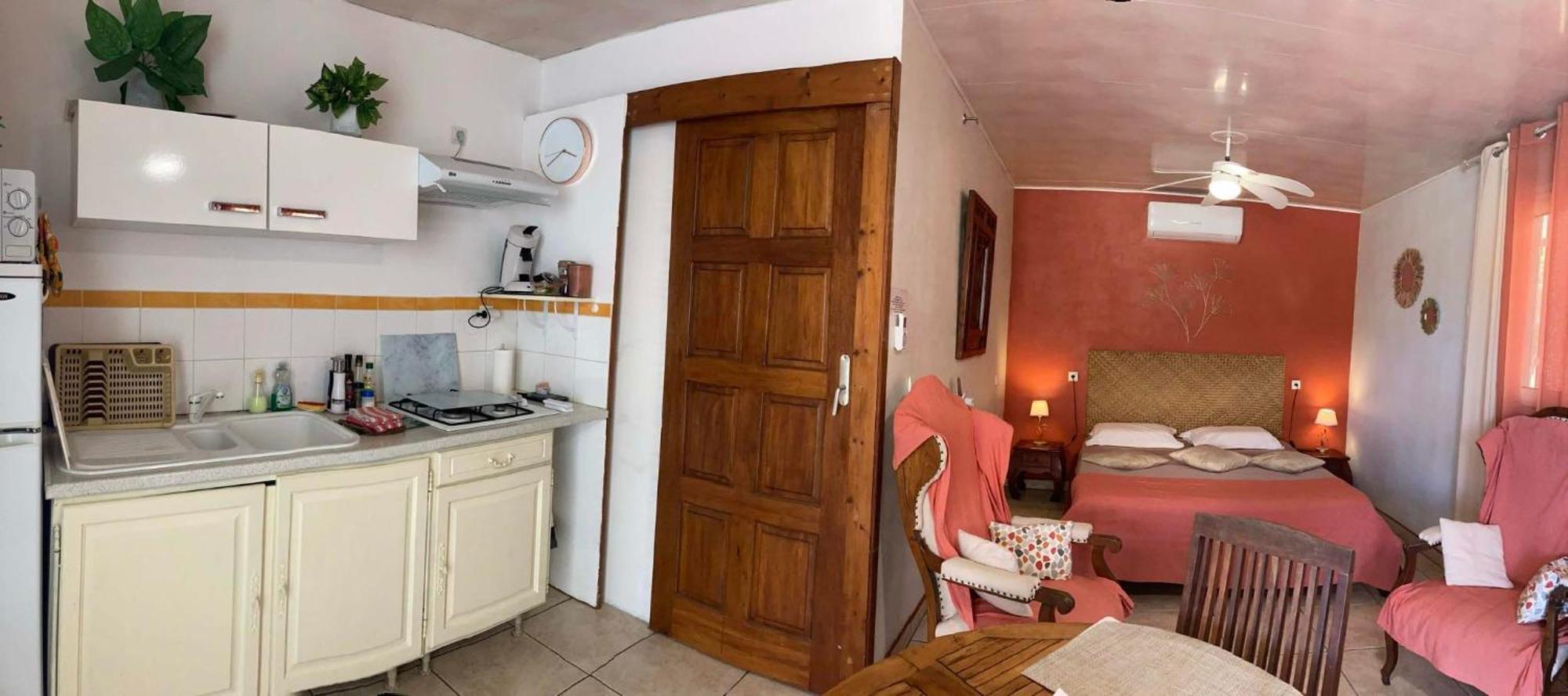 Apartament Les Cormorans Studio Corail Saint-Joseph Zewnętrze zdjęcie